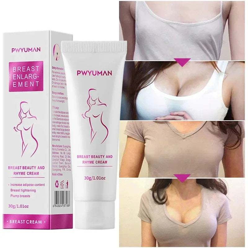 Natural Breast Enlargement Cream Chest Lift Firm Enhancer Care Oil Butt Breast Plump Growth Massage Boobs Bigger Sexy Body Care