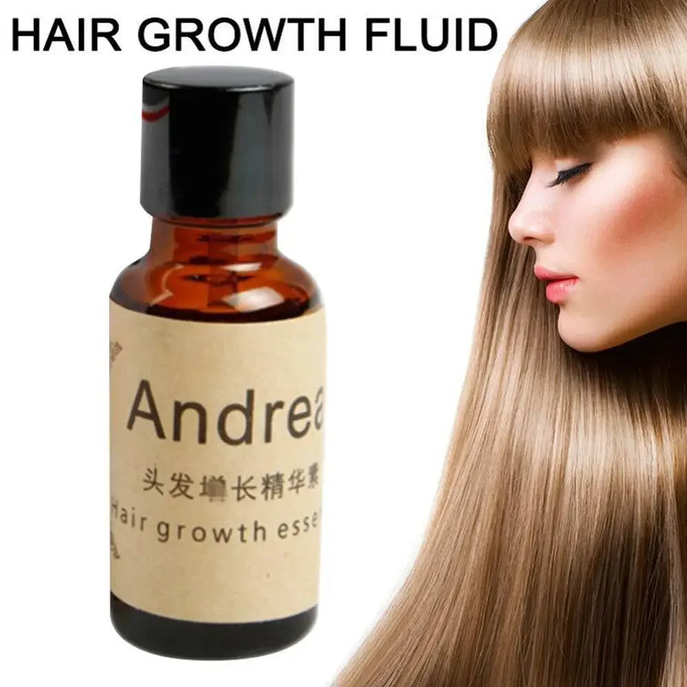 20ml Herbal Keratin Fast Hair Growth Oil Andrea Alopecia Loss Liquid Ginger Sunburst Yuda Pilatory Oil Hair Growth Serum Oil
