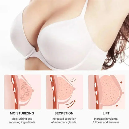 Natural Breast Enlargement Cream Chest Lift Firm Enhancer Care Oil Butt Breast Plump Growth Massage Boobs Bigger Sexy Body Care