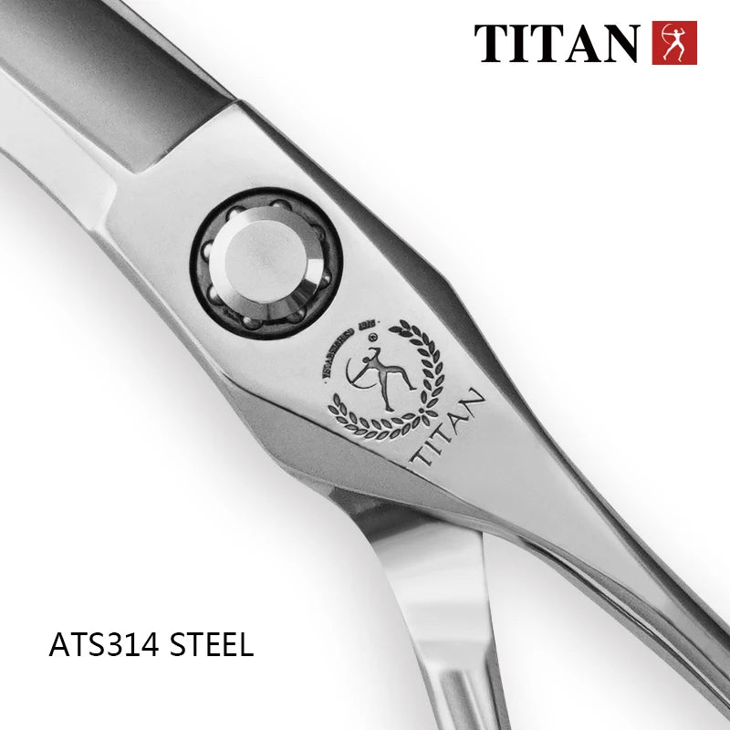 TITAN Professional hair scissors set   hairdressing salon cutting tools barber shears 6.0inch